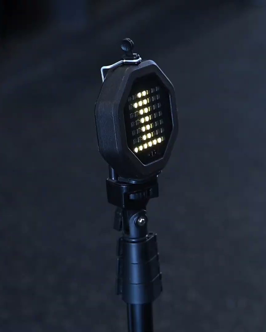 The LED timing display used for sprint testing